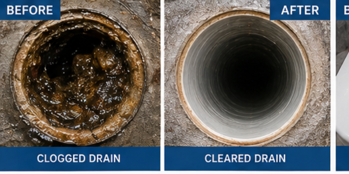 Clogged Drain Repair
