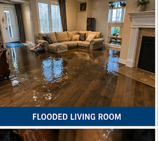 Water Coming Through Ceiling Plumbing Repair in Leesburg, FL
